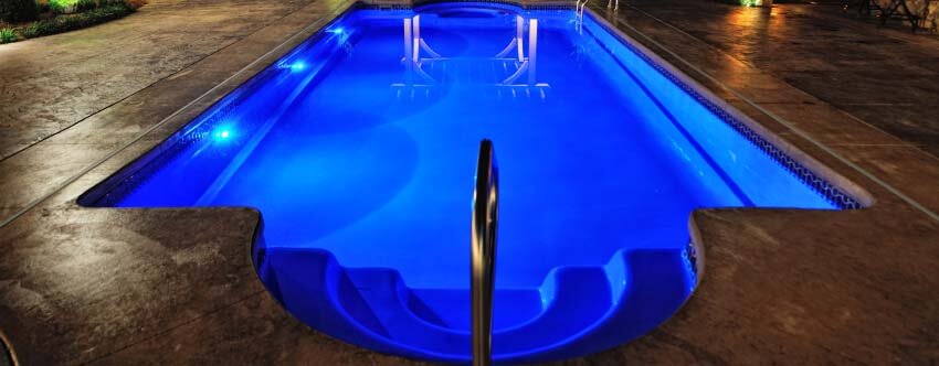 Piscina luces led