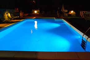Sistemas de iluminación piscinas